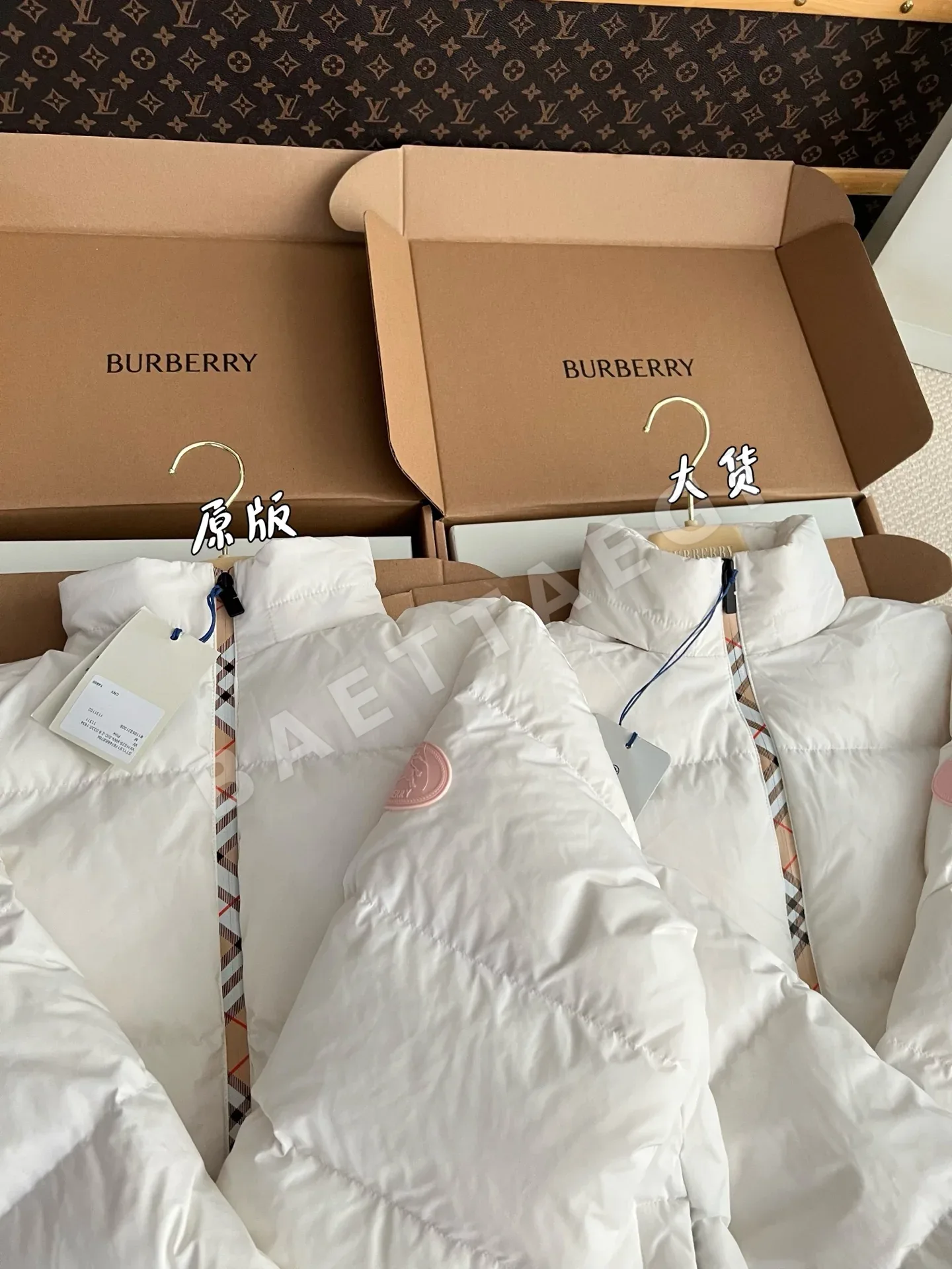 버버리 여성 다운 패딩 상세 이미지 6