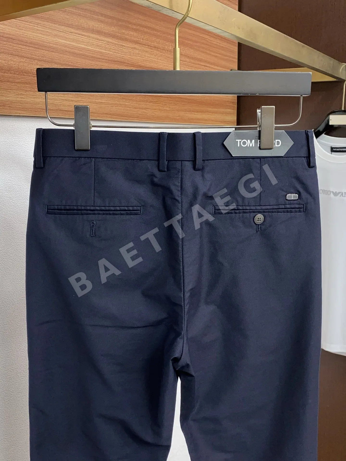 톰포드 남성 코튼 캐주얼 바지 상세 이미지 9