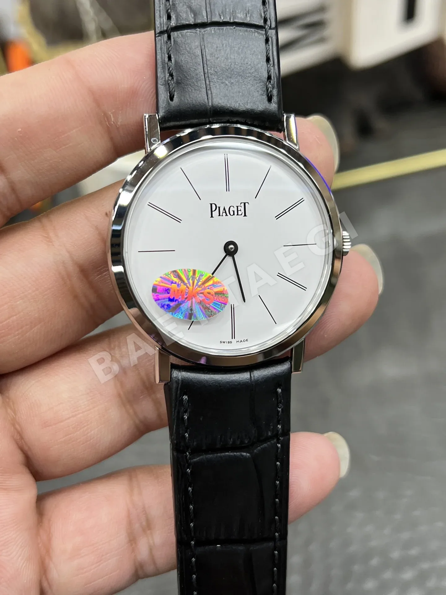피아제 알티플라노 MKS 공장 초박형 9039 오토매틱 남성 시계 레플리카 45324 Piaget 상세 이미지 4