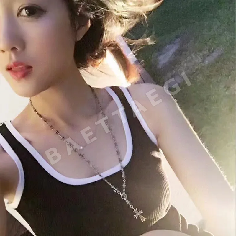크롬하츠 클래식 빈티지 조절 크로스 펜던트 목걸이 상세 이미지 7