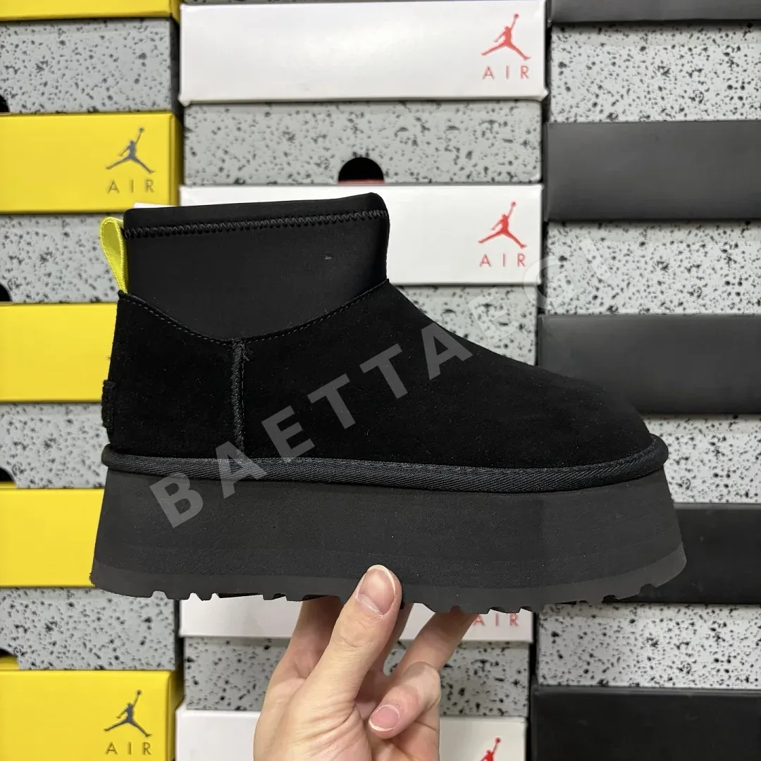 어그 [TOP] 블랙 208884 UGG Classic Mini Dipper Boot -817 상세 이미지 3