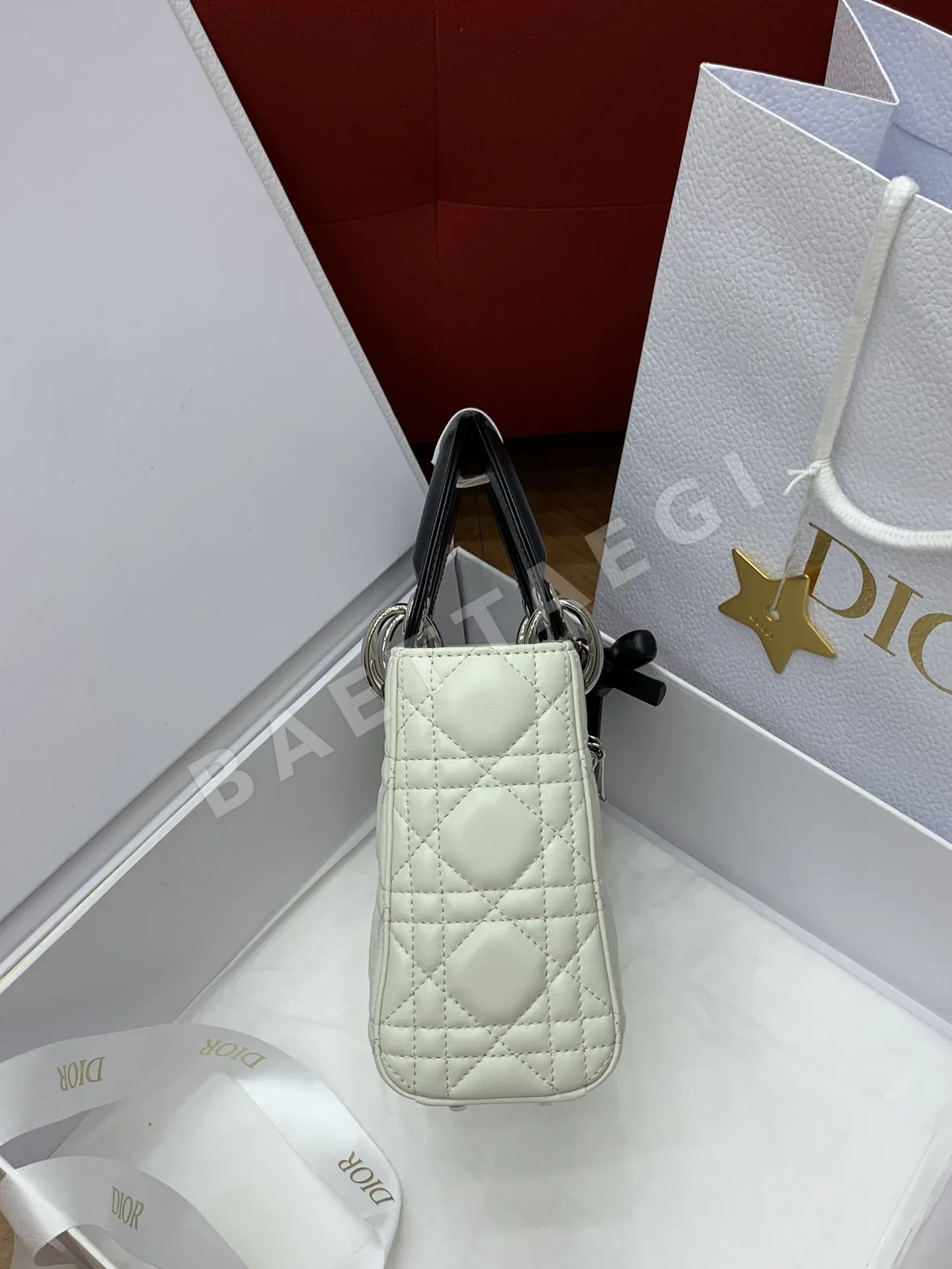 디올 라디 다 미니 보우 램스킨 가방 상세 이미지 4