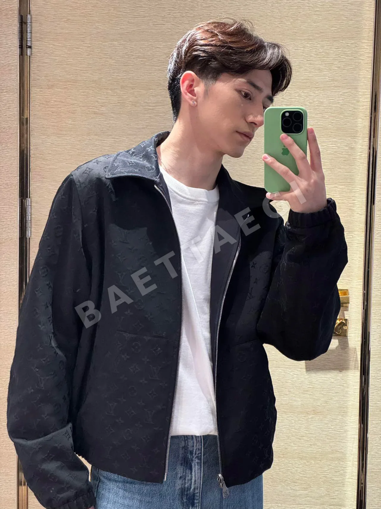 루이비통 리버시블 자카드 남성 자켓 상세 이미지 19