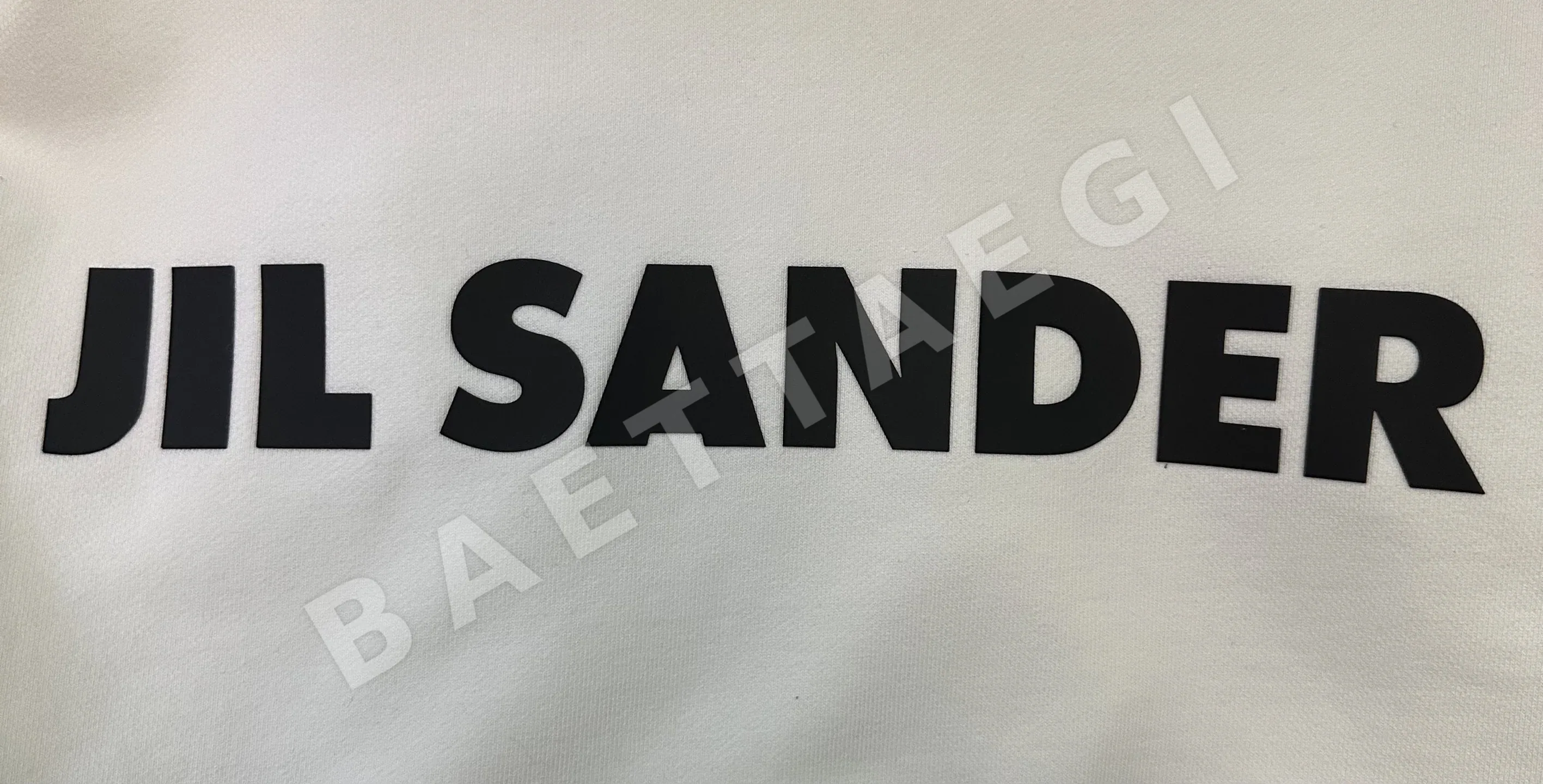 질샌더 클래식 로고 크루넥 긴팔 스웨트셔츠 상세 이미지 8