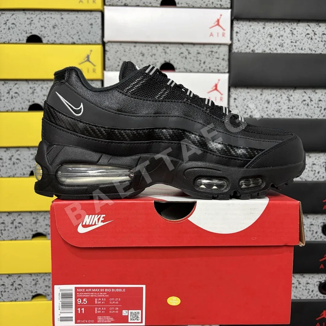 나이키 [GX] 에어 맥스 95 IR1474-010 201774 Nike Air Max 95 Big Bubble Black Carbon