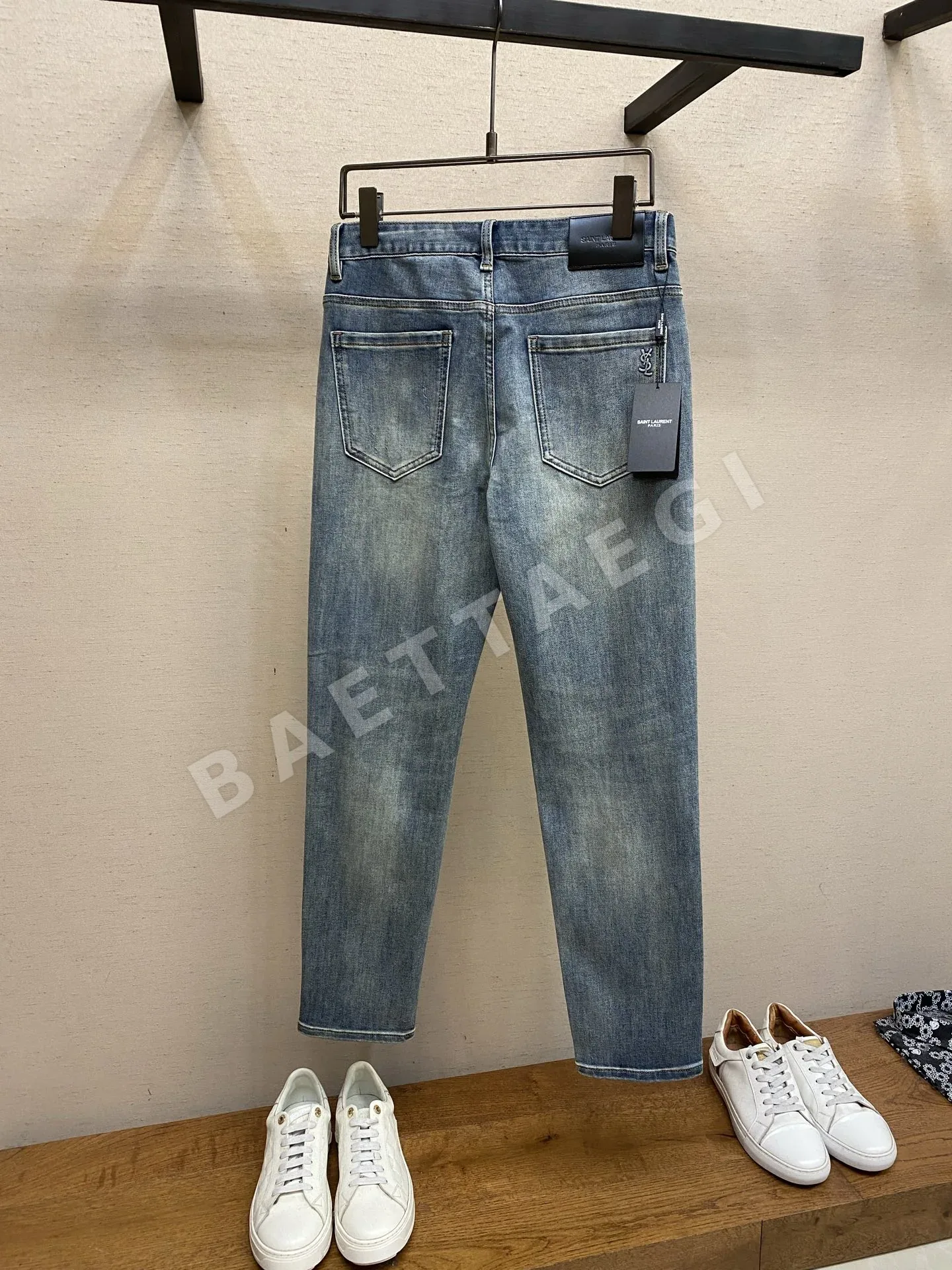 생로랑 데님 자켓 상세 이미지 2