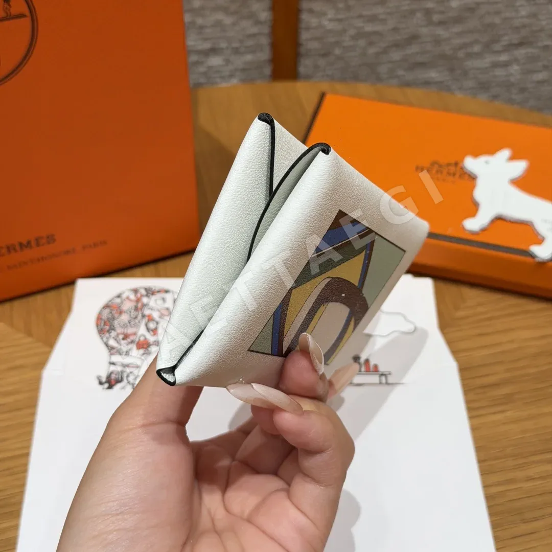 에르메스 칼방듀오 스위프트 가죽 지갑 상세 이미지 4