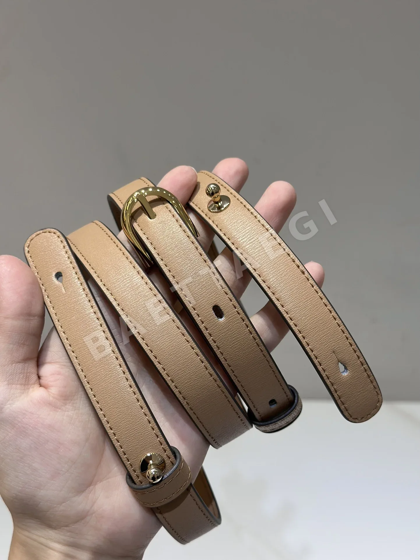 델보 더블링 브릴리언트 박스 가죽 가방 상세 이미지 9