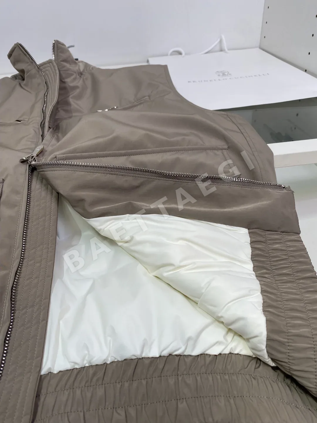 브루넬로쿠치넬리 구스다운 남성 조끼 상세 이미지 8