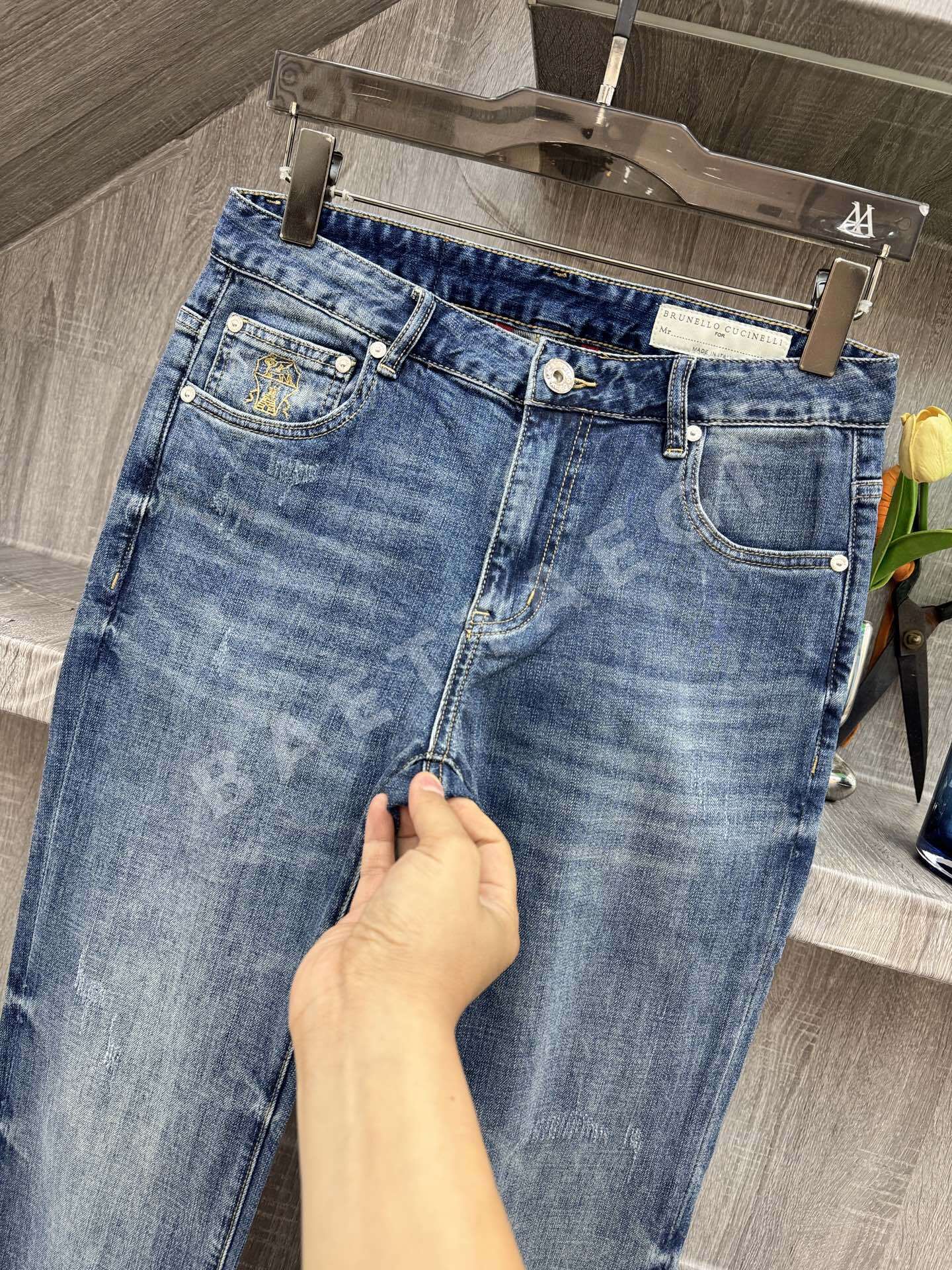 브루넬로쿠치넬리 남성 바지 상세 이미지 6