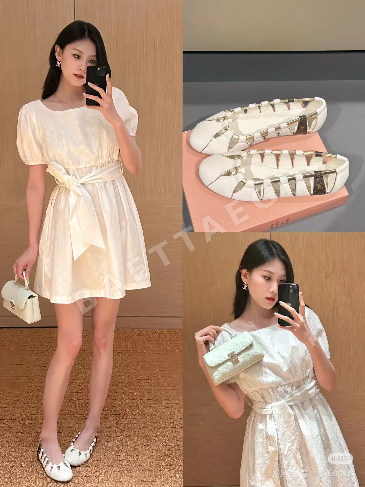 루이비통 모노그램 자카드 여성 원피스 137770