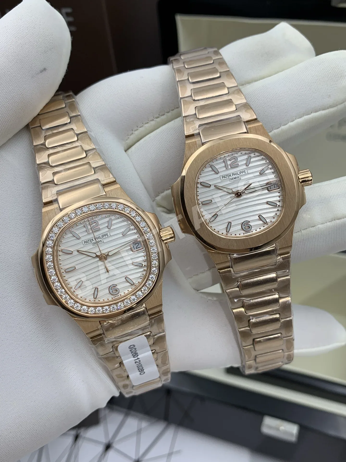 파텍필립 노틸러스 다이아 스틸 여성용 레플리카 44188 Patek Philippe