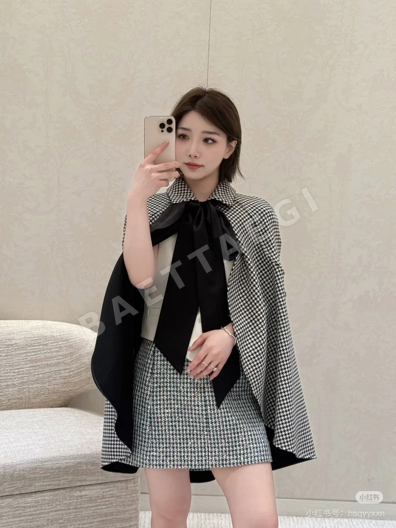 디올 하운드투스 울 스팽글 여성 자켓 54247