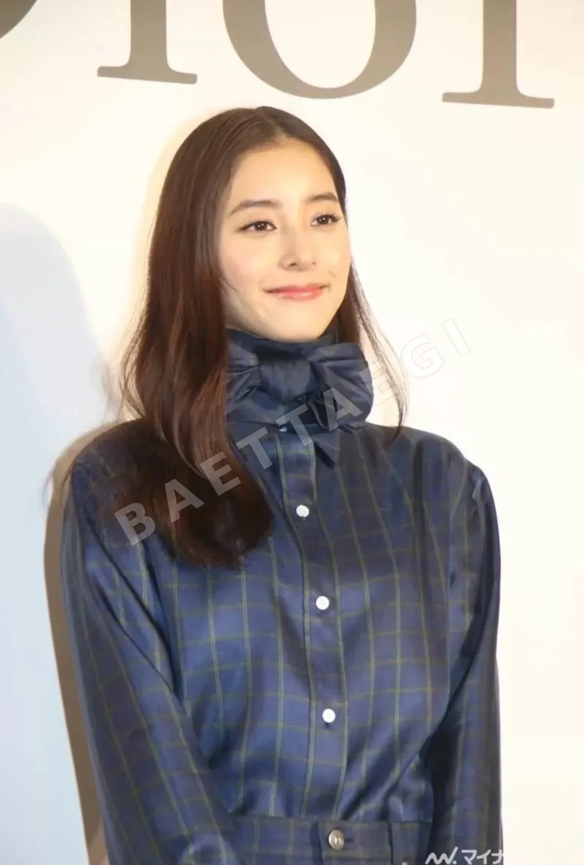 디올 클래식 체크 새틴 셔츠 상세 이미지 2