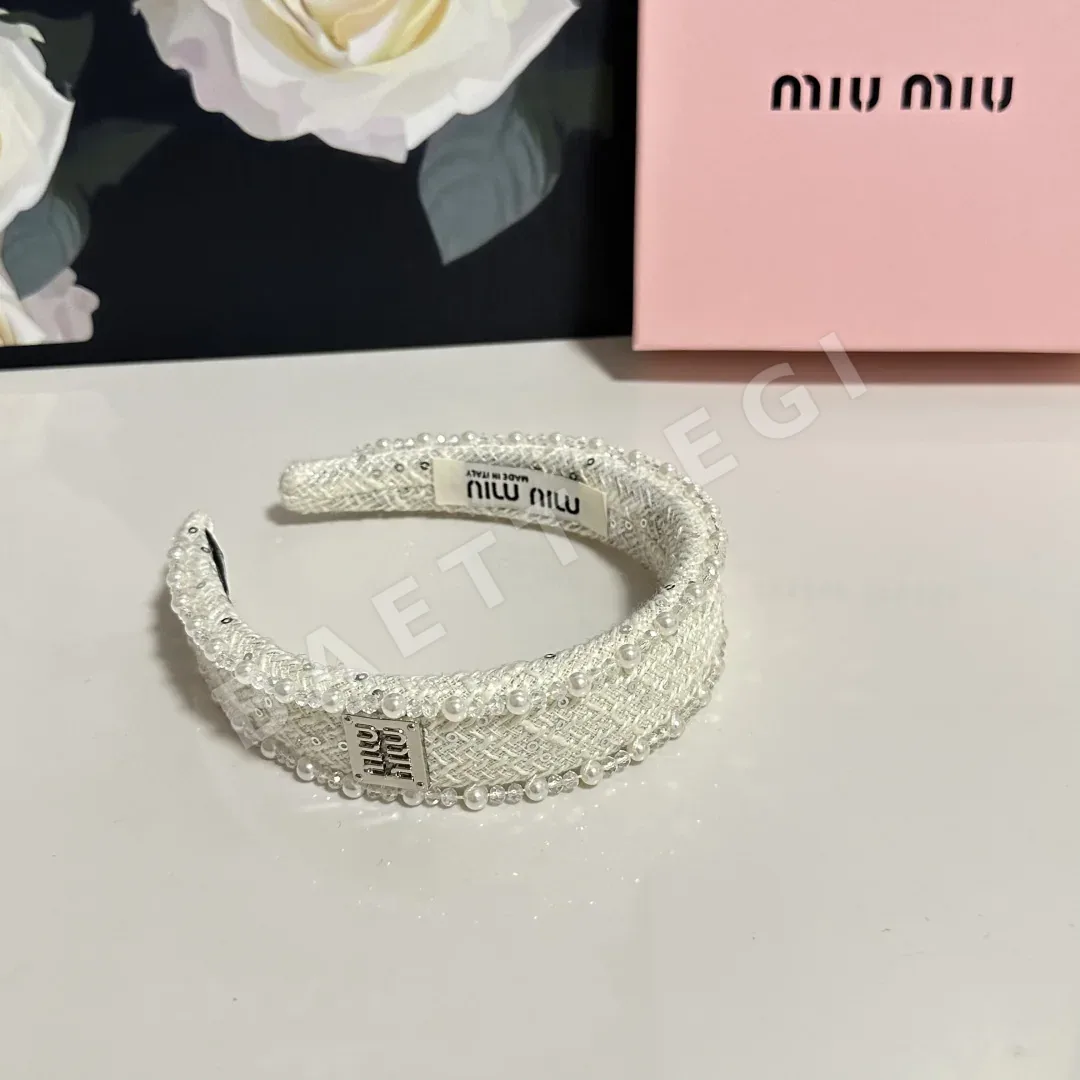 미우미우 헤드밴드 183907
