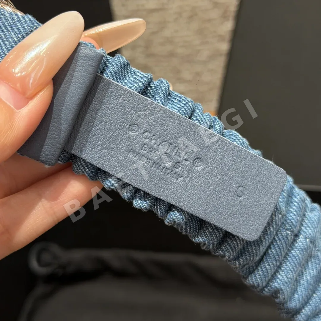 샤넬 램스킨 진주 더블 C 허리벨트 30mm 상세 이미지 5