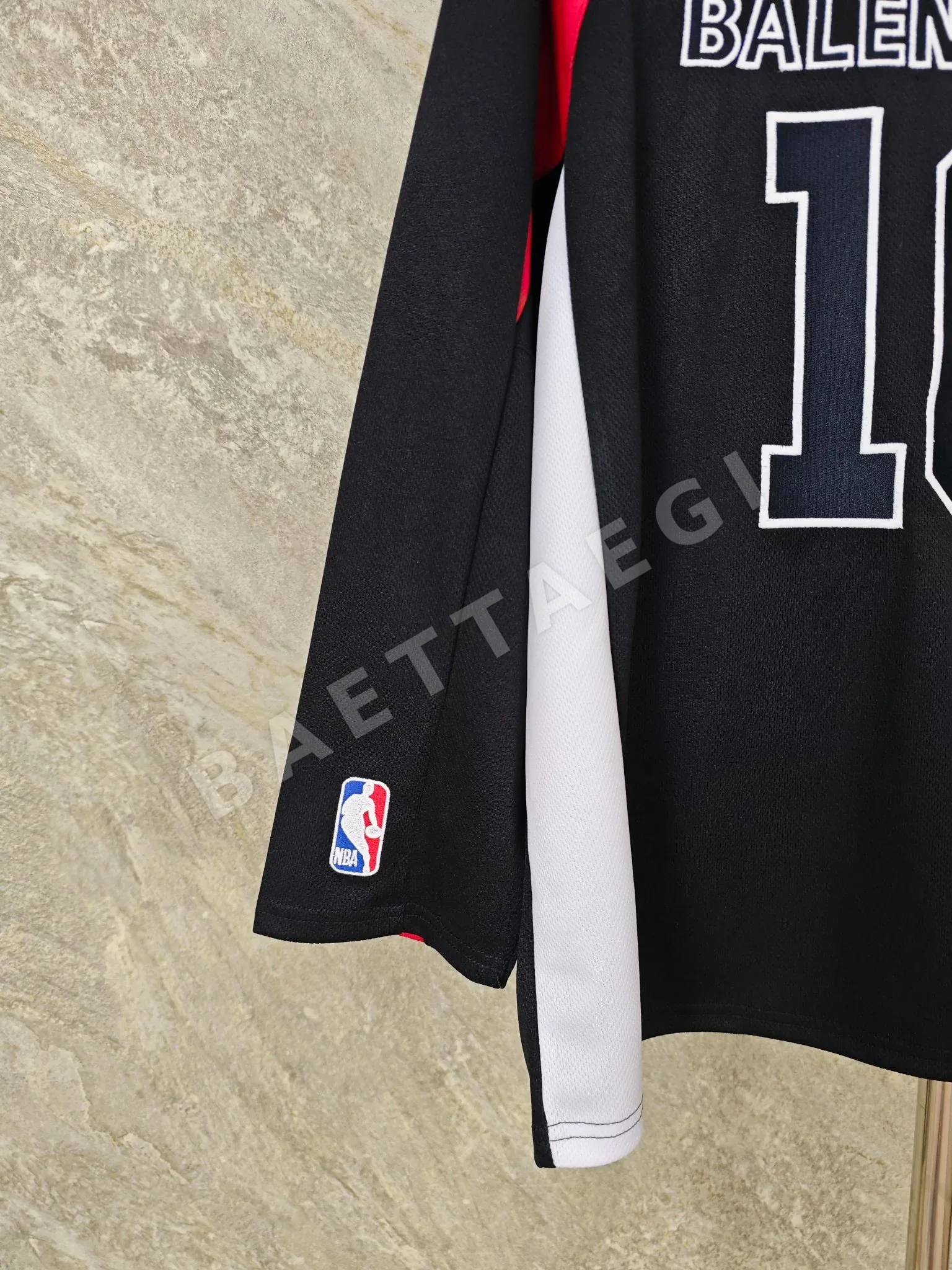 발렌시아가 NBA 콜라보 남성 긴팔 저지 상세 이미지 7