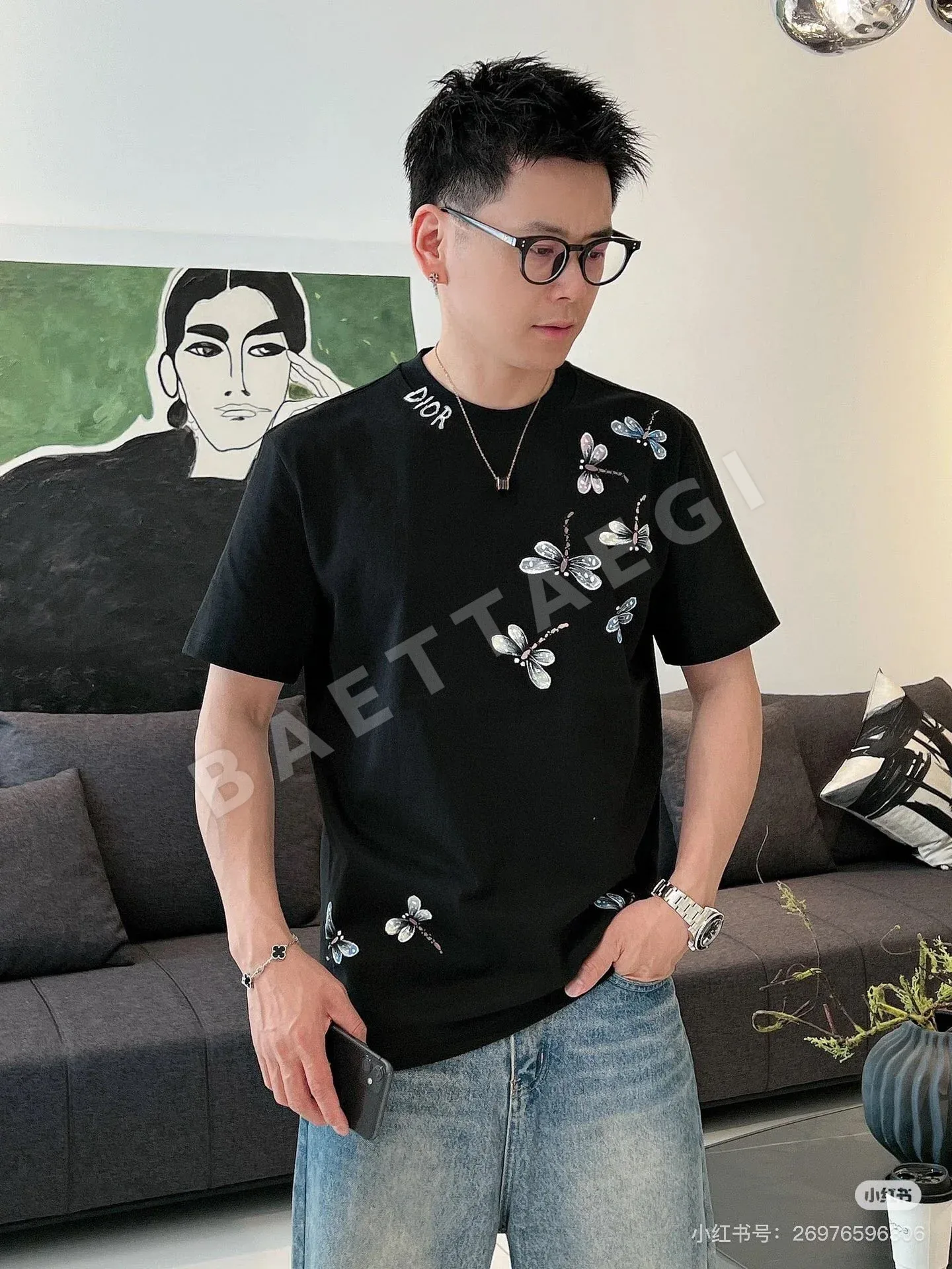 디올 여성 반팔 상세 이미지 6