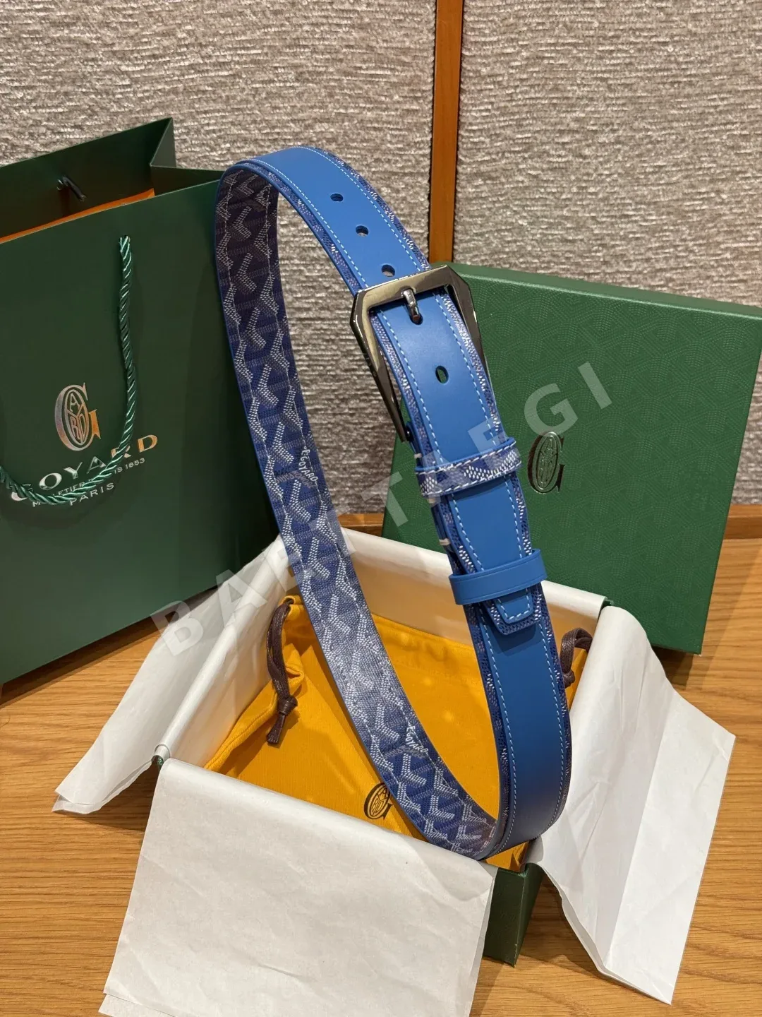 고야드 플로리다 롤러 버클 벨트 상세 이미지 3