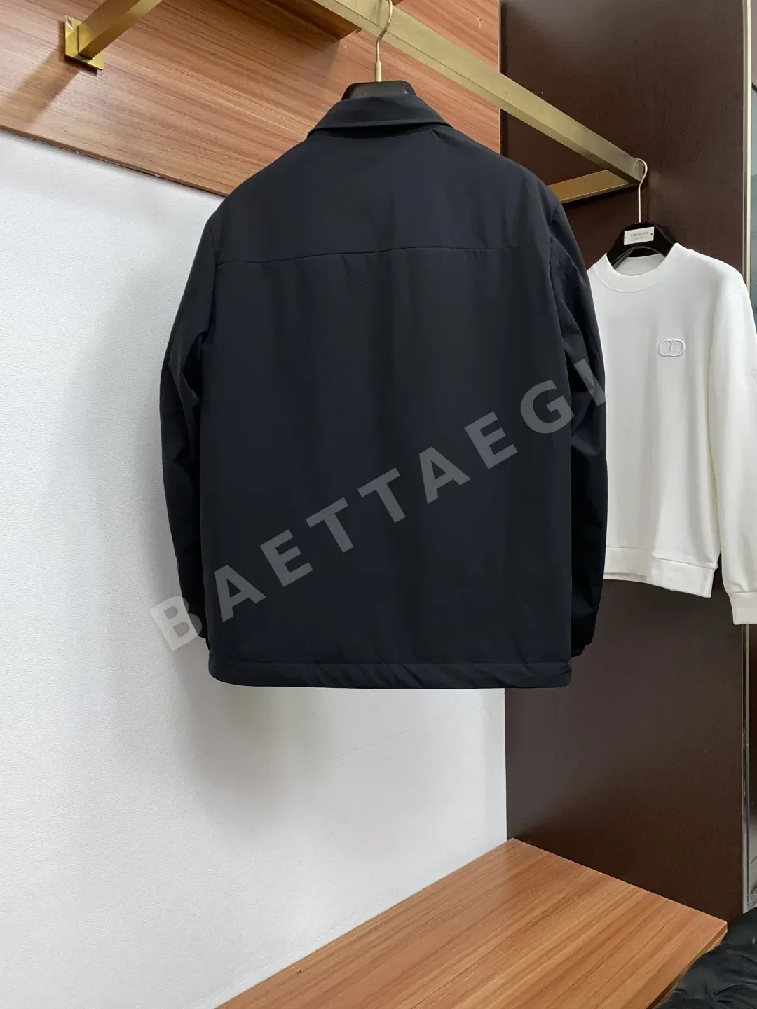 몽클레르 면 안감 비즈니스 카라 남성 자켓 상세 이미지 10