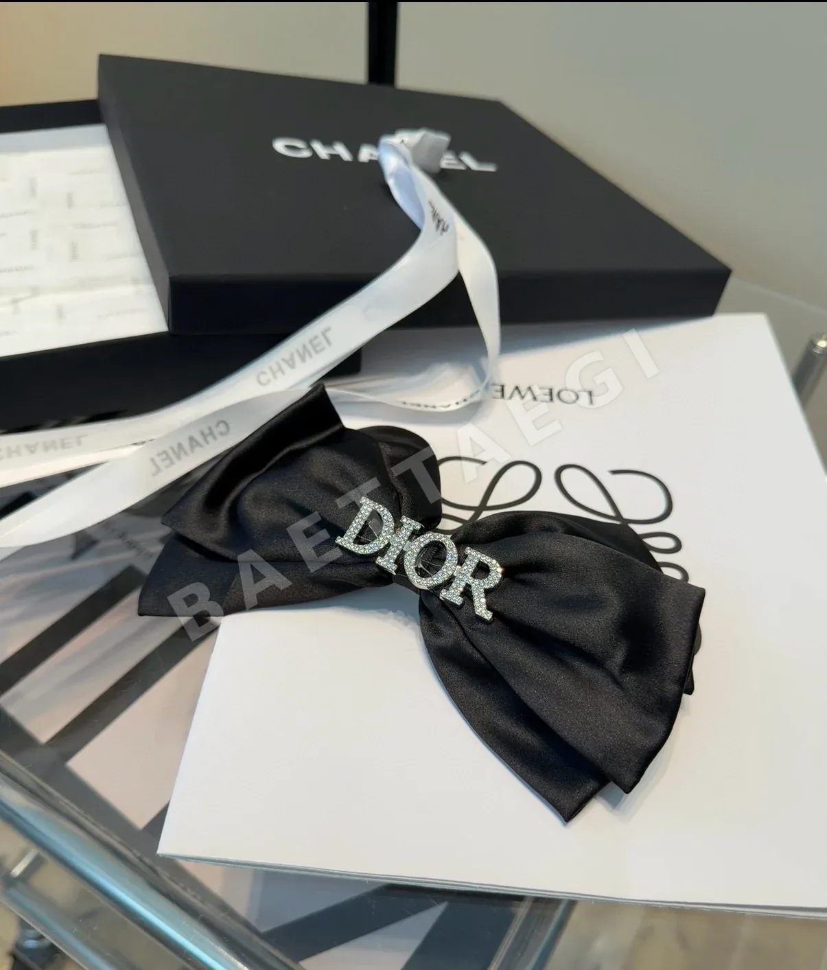 디올 CD 클립 헤어악세사리 상세 이미지 2