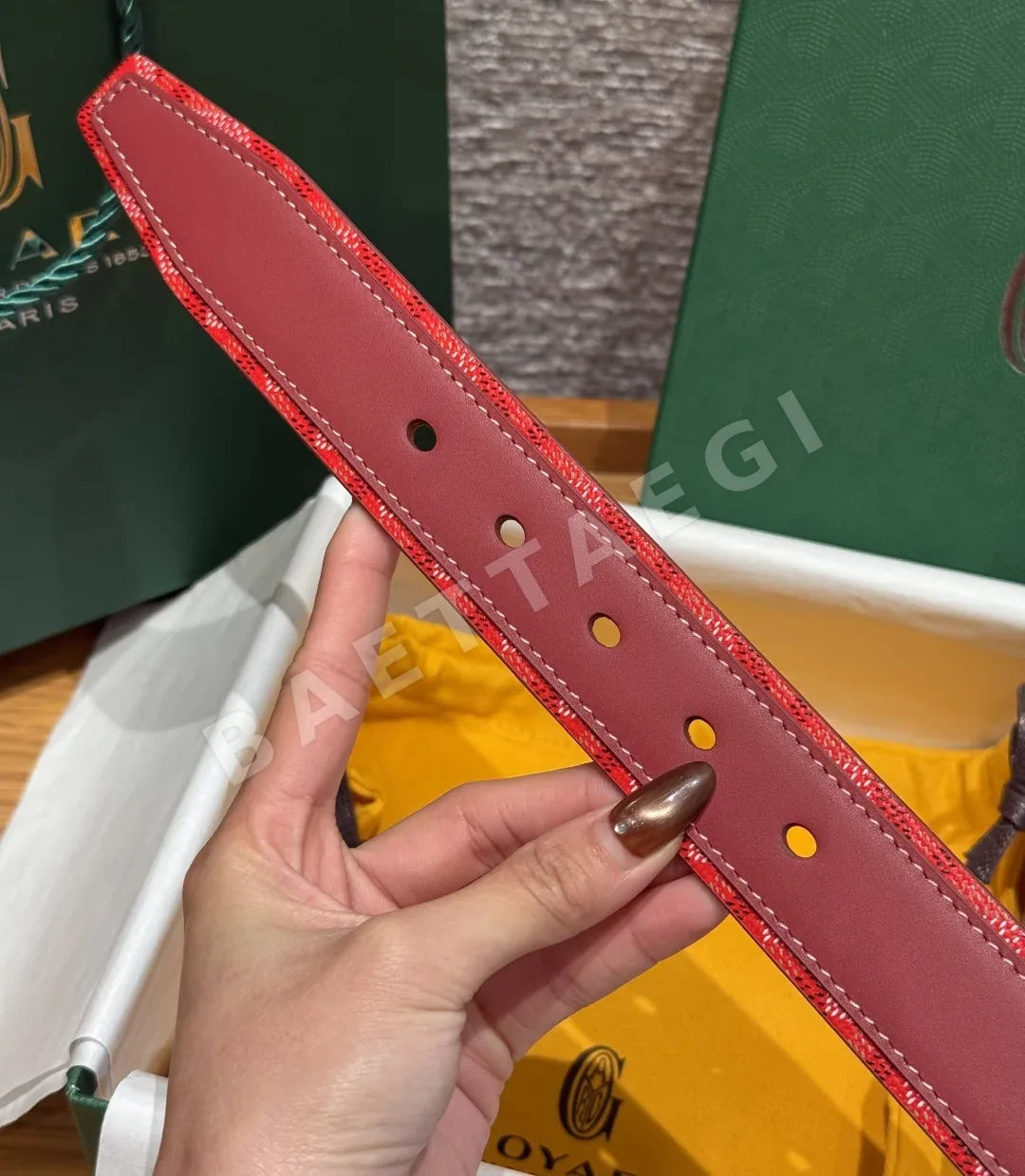 고야드 플로리다 롤러 버클 벨트 상세 이미지 7