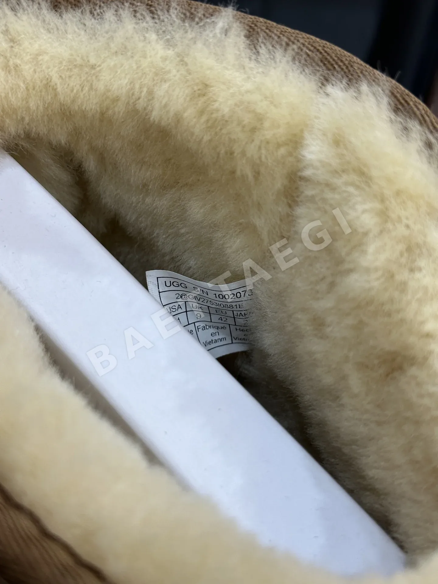 크롬하츠 카키 셰어링 미드카프 스노부츠 상세 이미지 4