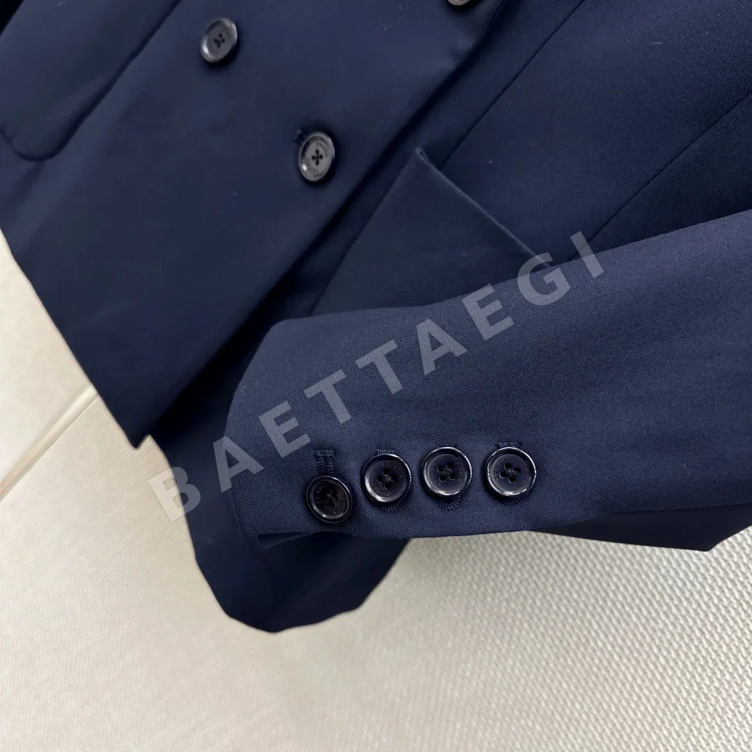 프라다 더블 브레스티드 여성 자켓 상세 이미지 6