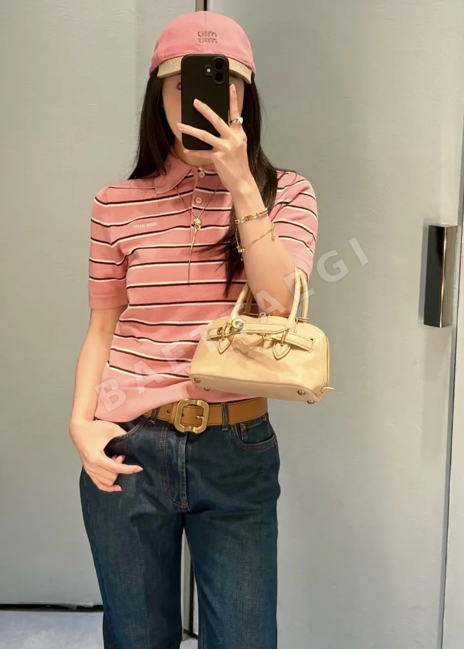 미우미우 반팔 상세 이미지 8