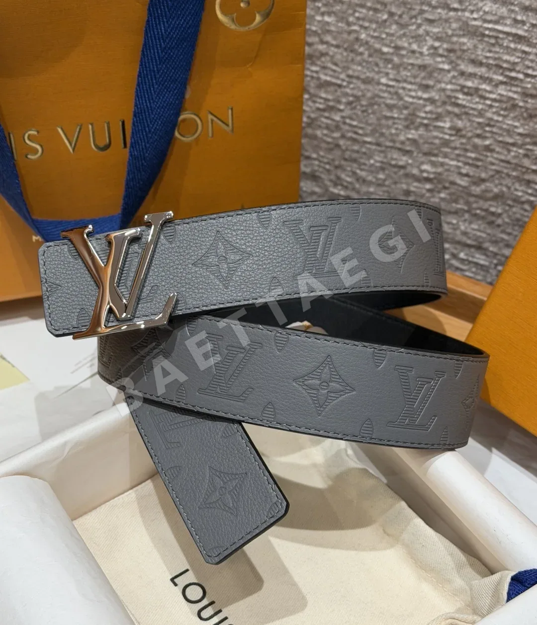 루이비통 JD350-SHADOW 40mm 리버시블 벨트 상세 이미지 2