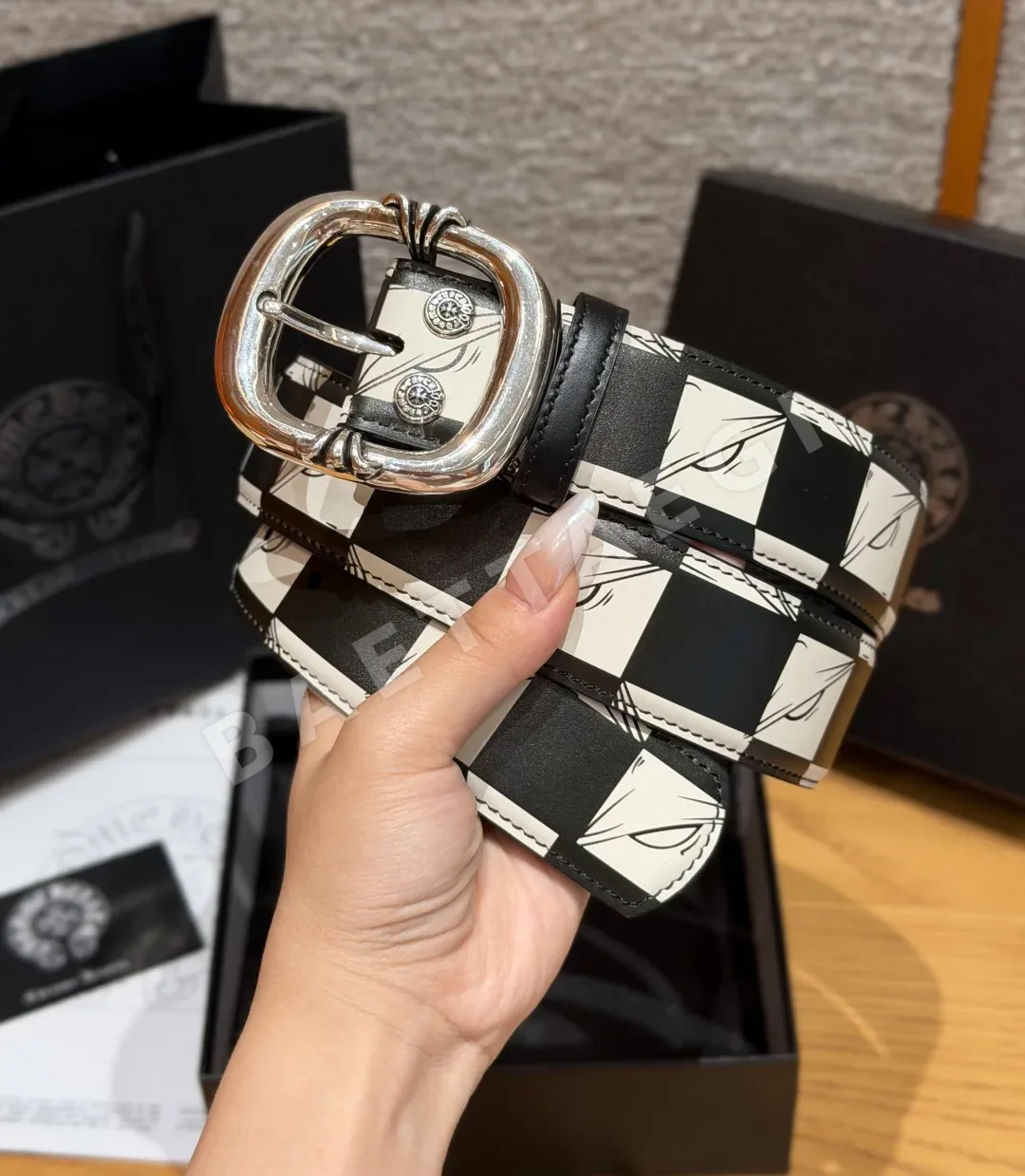 크롬하츠 건슬링거 38mm 벨트 상세 이미지 2