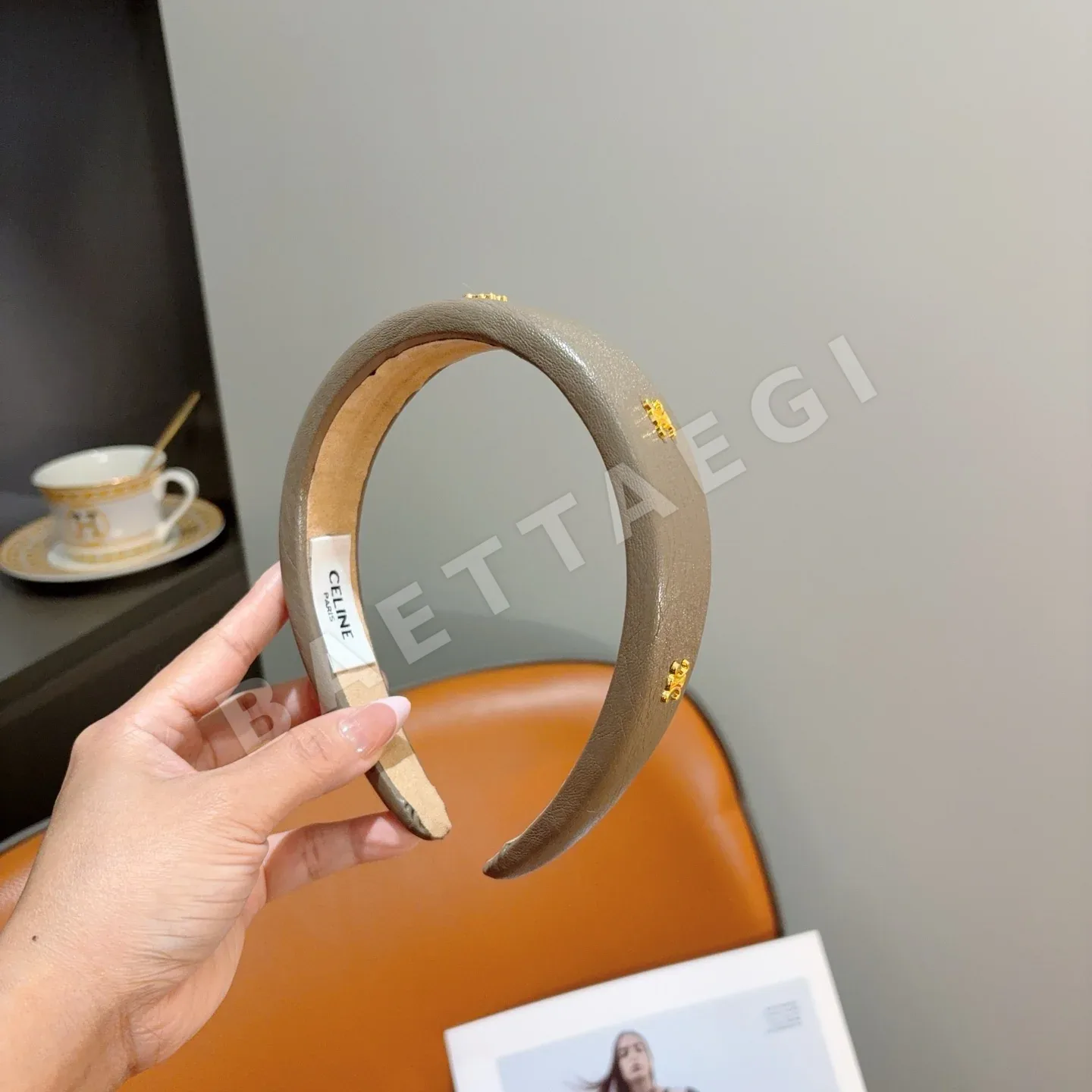 셀린느 램스킨 헤드밴드 상세 이미지 3