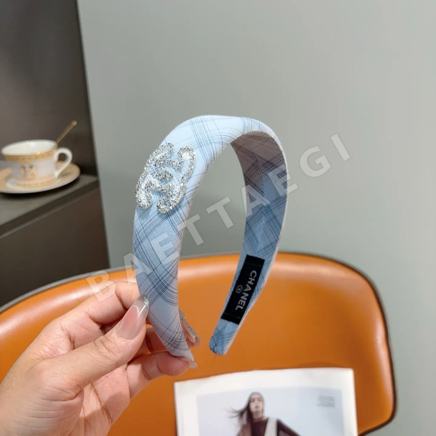 샤넬 미니 헤어밴드 악세사리 상세 이미지 3