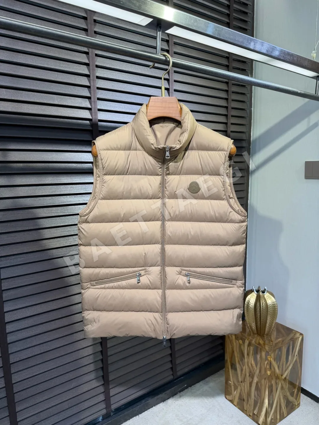 몽클레르 트레옴판 다운 베스트 블랙 조끼  170215