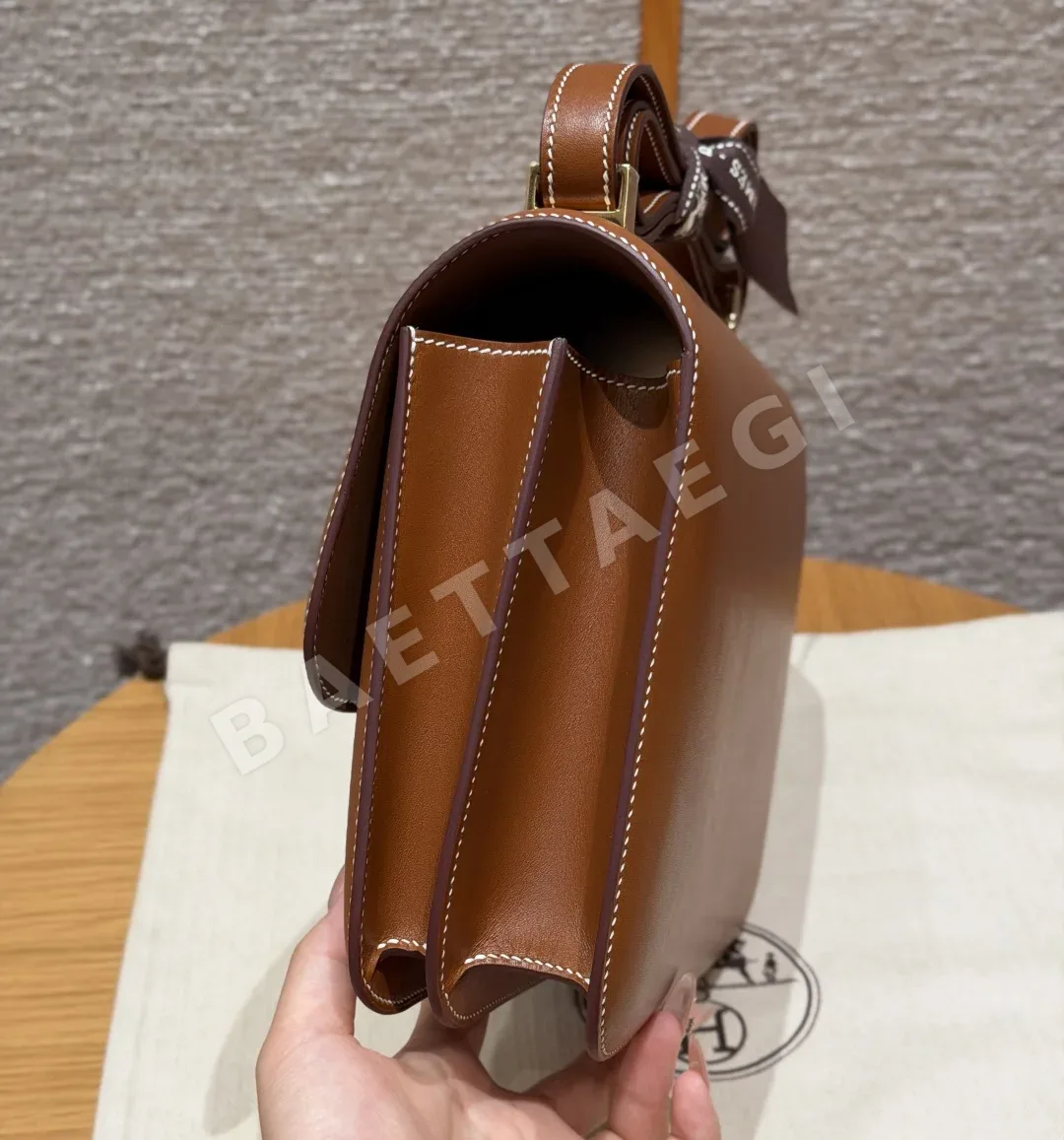 에르메스 콘스탄스 골든브라운 가방 상세 이미지 3