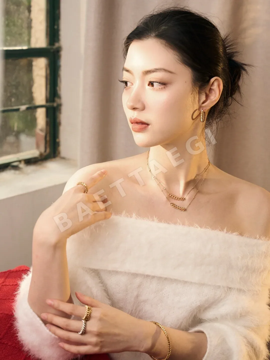 까르띠에 크래쉬 드 다이아몬드 장식 목걸이 상세 이미지 2