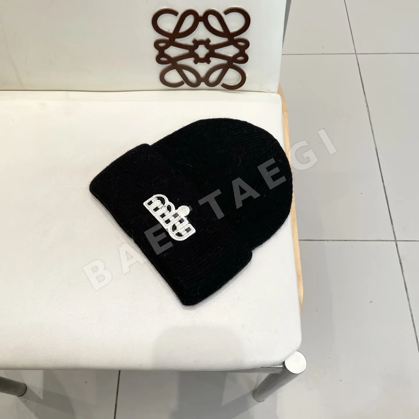 미우미우 토끼털 울 비니 모자 상세 이미지 2