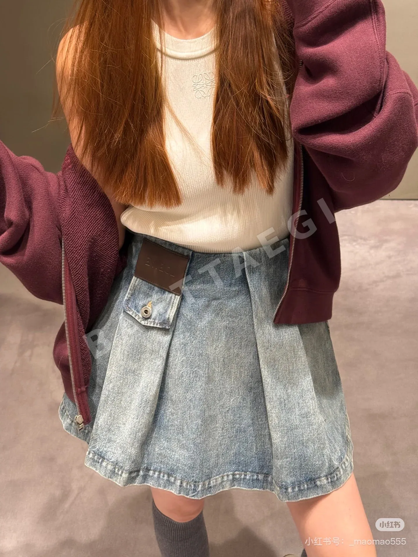 로에베 여성 긴팔 티셔츠 상세 이미지 6