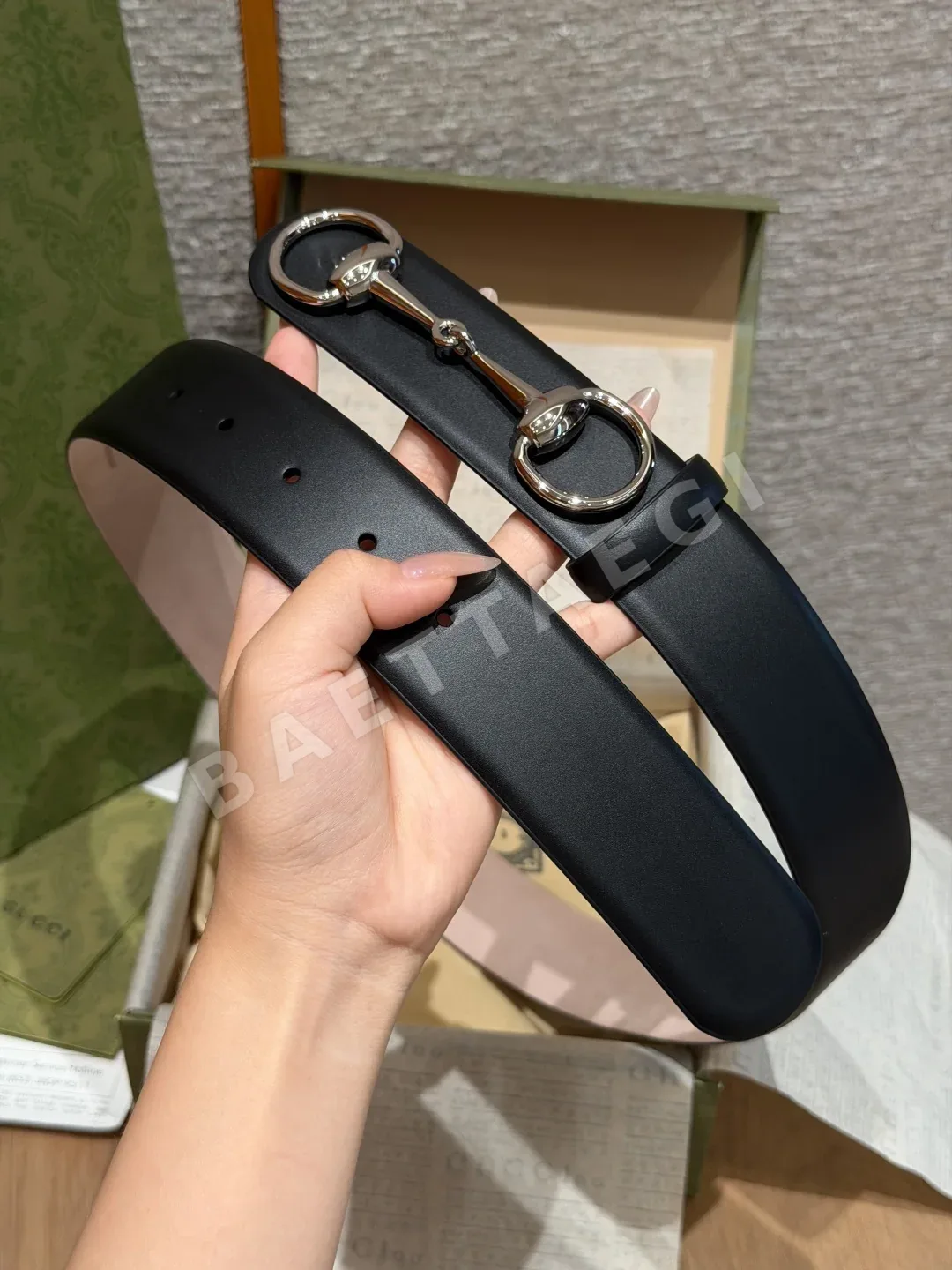 구찌 굿이어 호스빗 40mm 벨트 상세 이미지 5