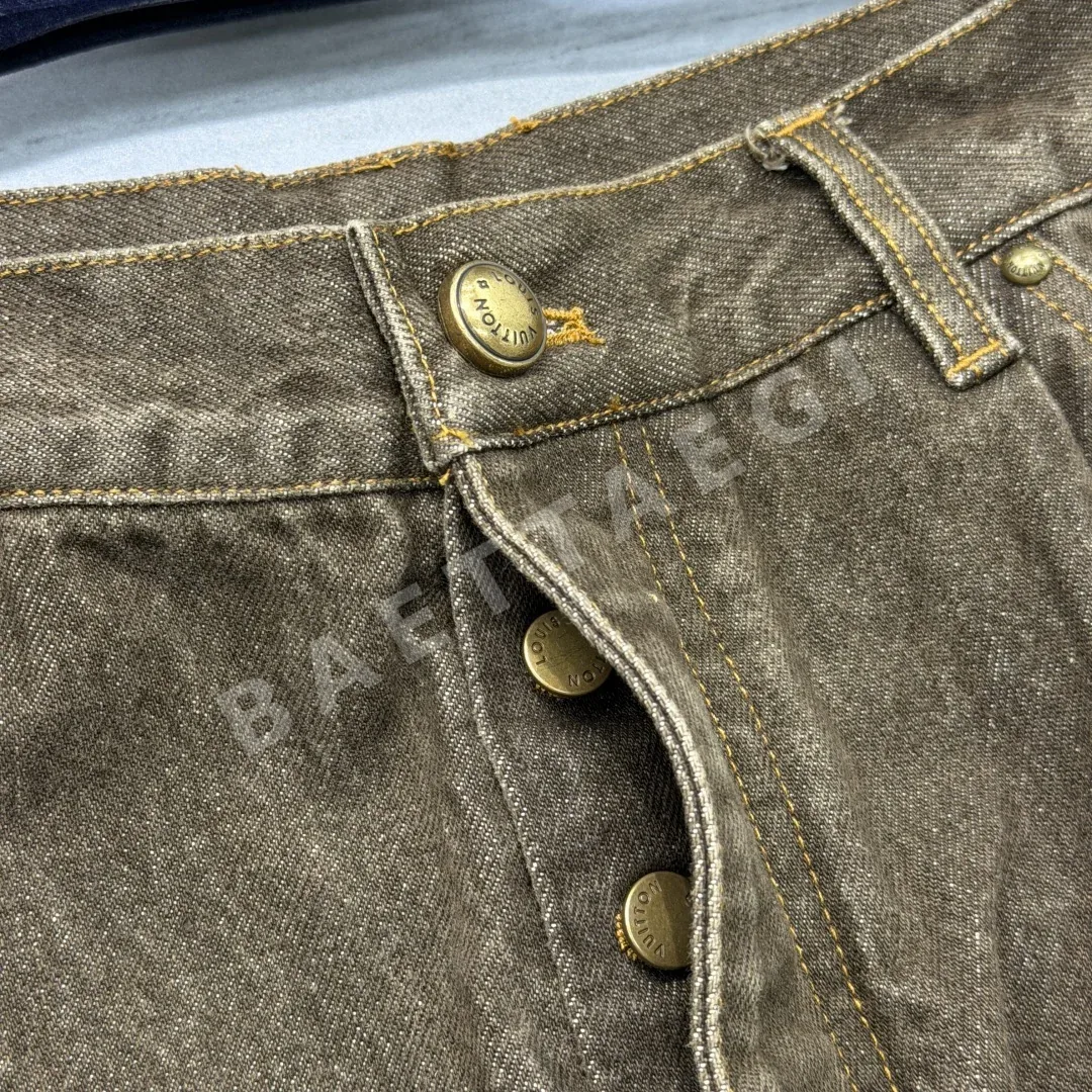 루이비통 SS 워싱 데님 반바지 41409 Louis Vuitton Shorts 상세 이미지 7