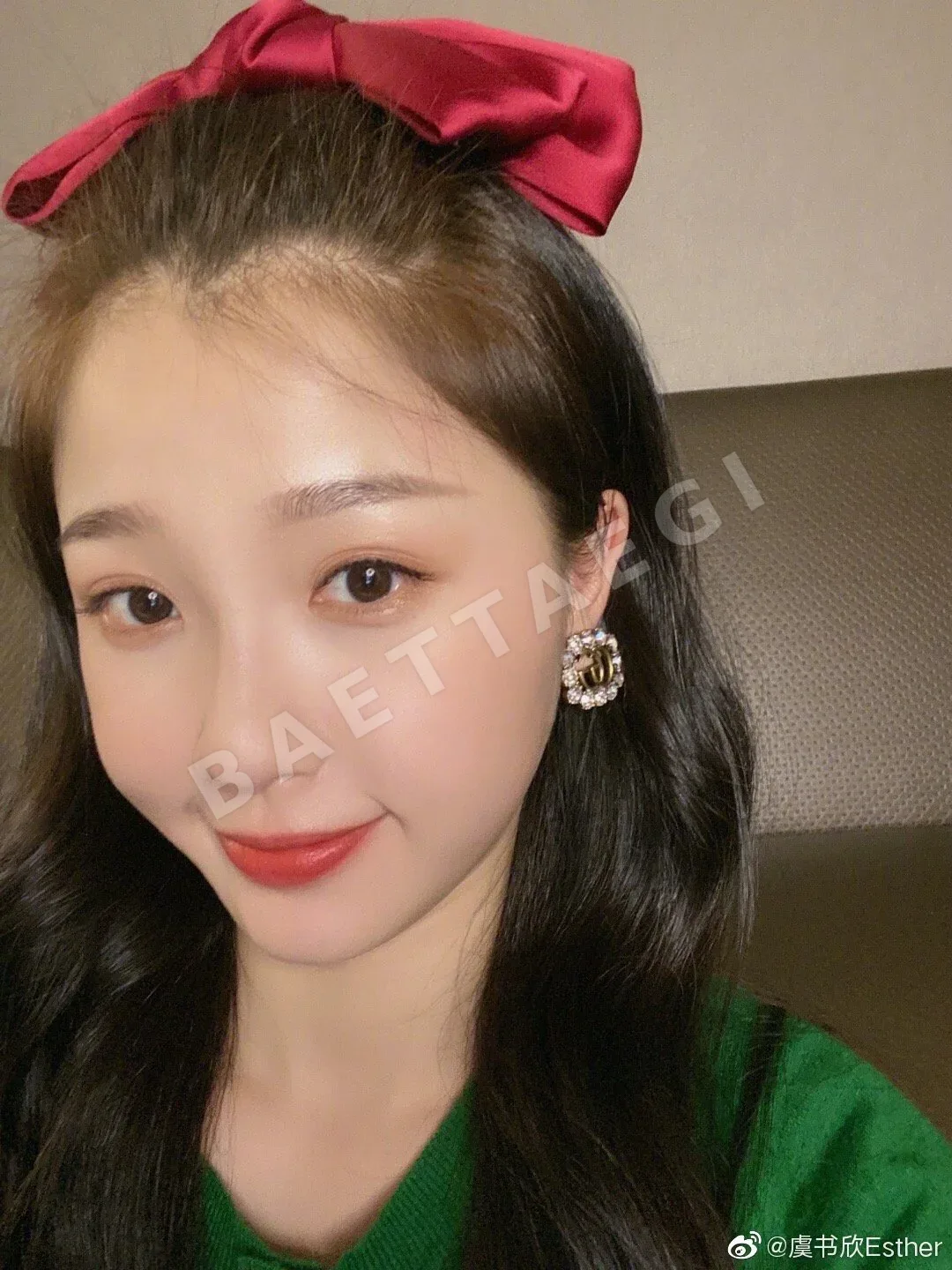 구찌 더블 G 라인스톤 클립 귀걸이 상세 이미지 5