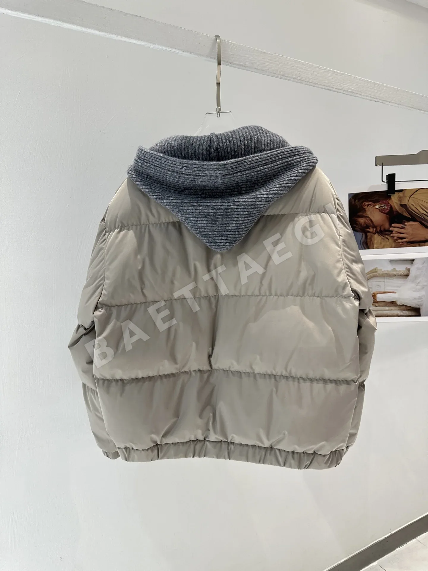 브루넬로쿠치넬리 오트쿠튀르 공방(Métiers d'Art) 컬렉션 패딩 상세 이미지 9