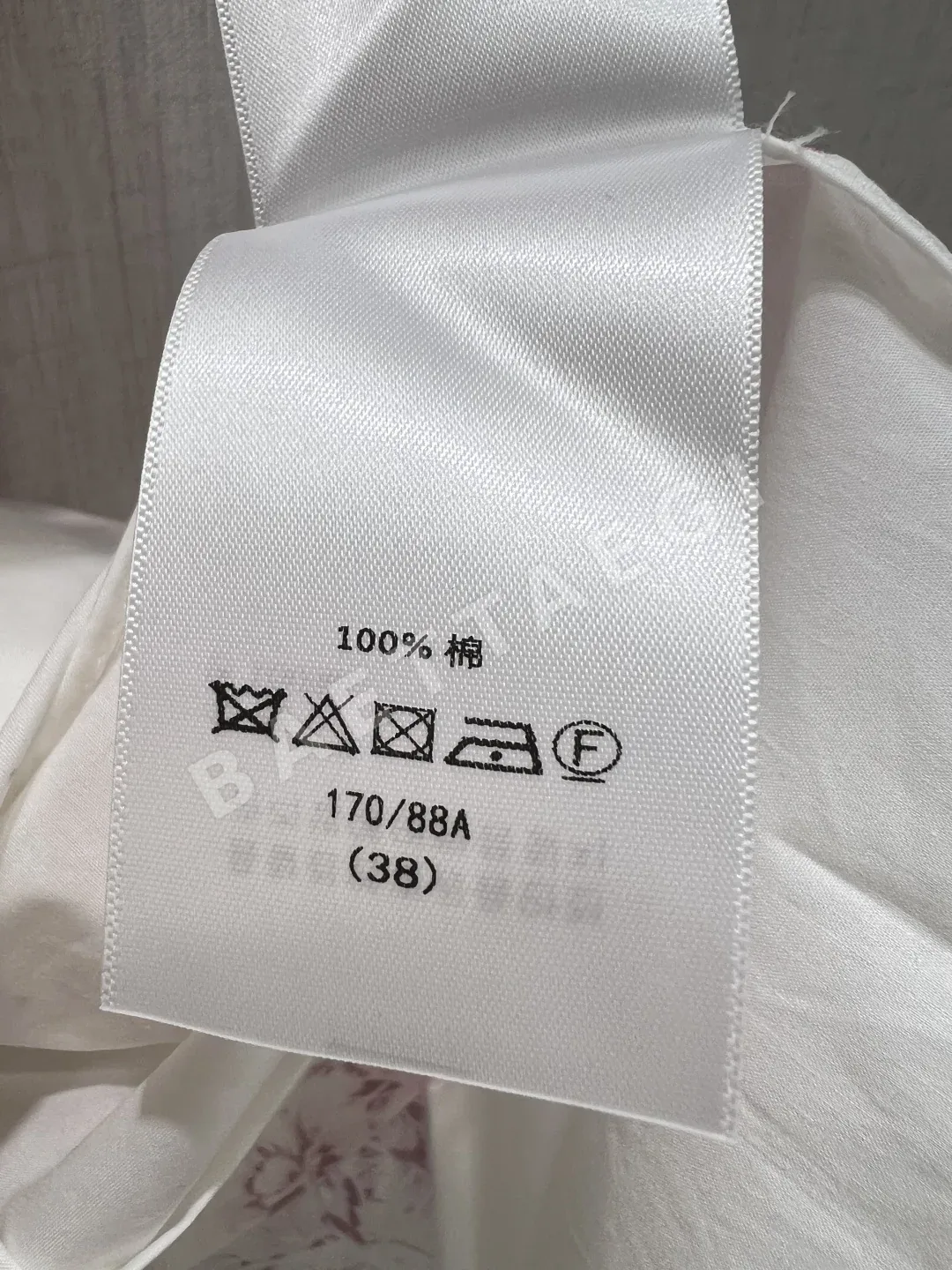 디올 잉크 워시 플라워 패턴 노슬리브 원피스 상세 이미지 8