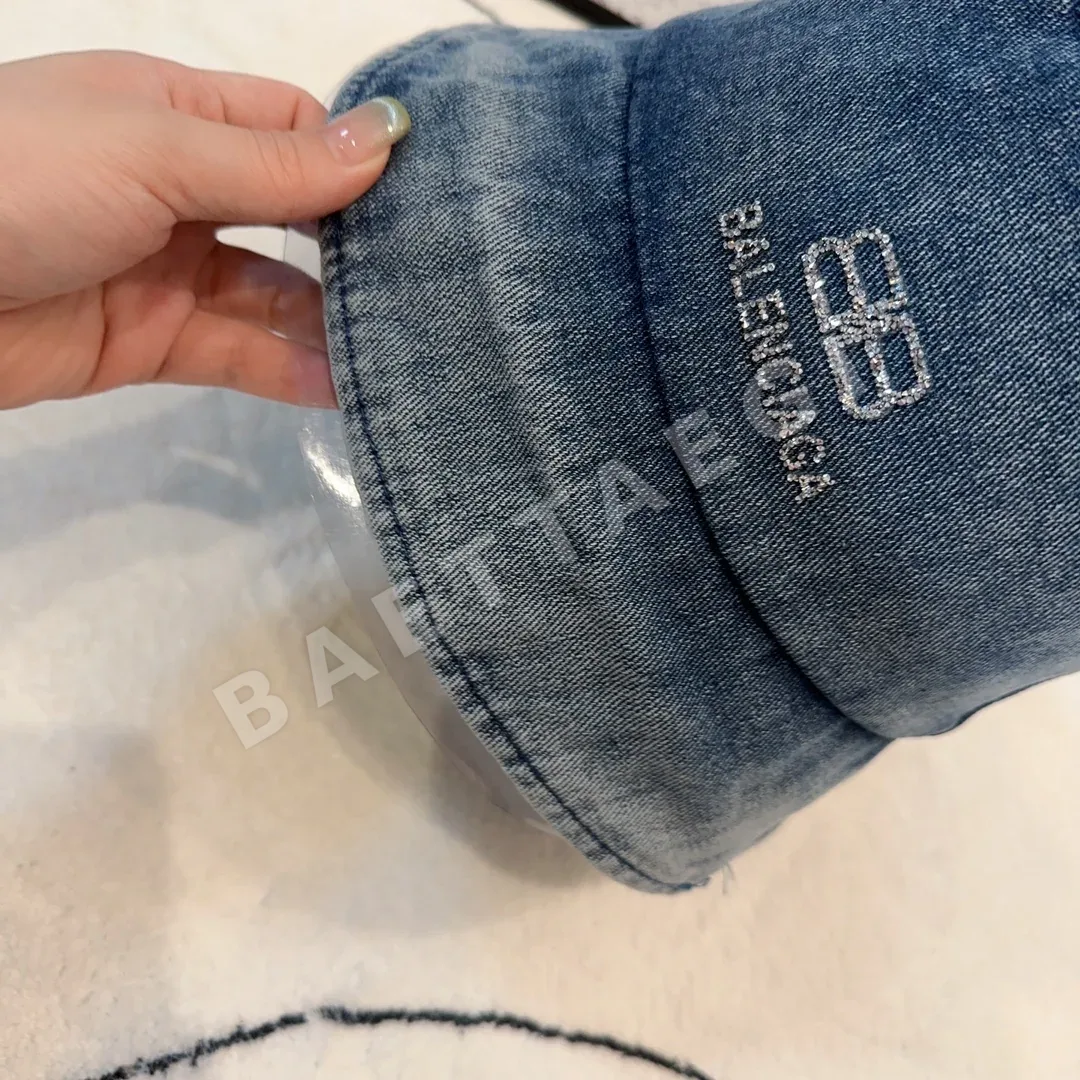 발렌시아가 데님 카우보이 피셔맨 모자 상세 이미지 5
