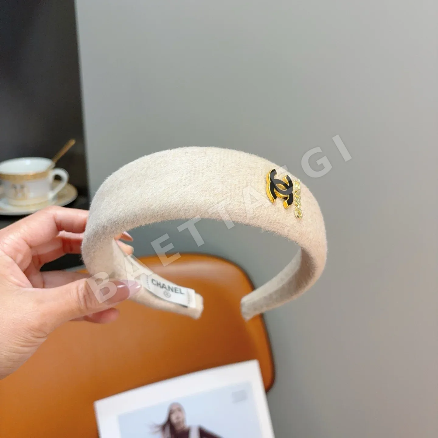 샤넬 레트로 헤어밴드 상세 이미지 4