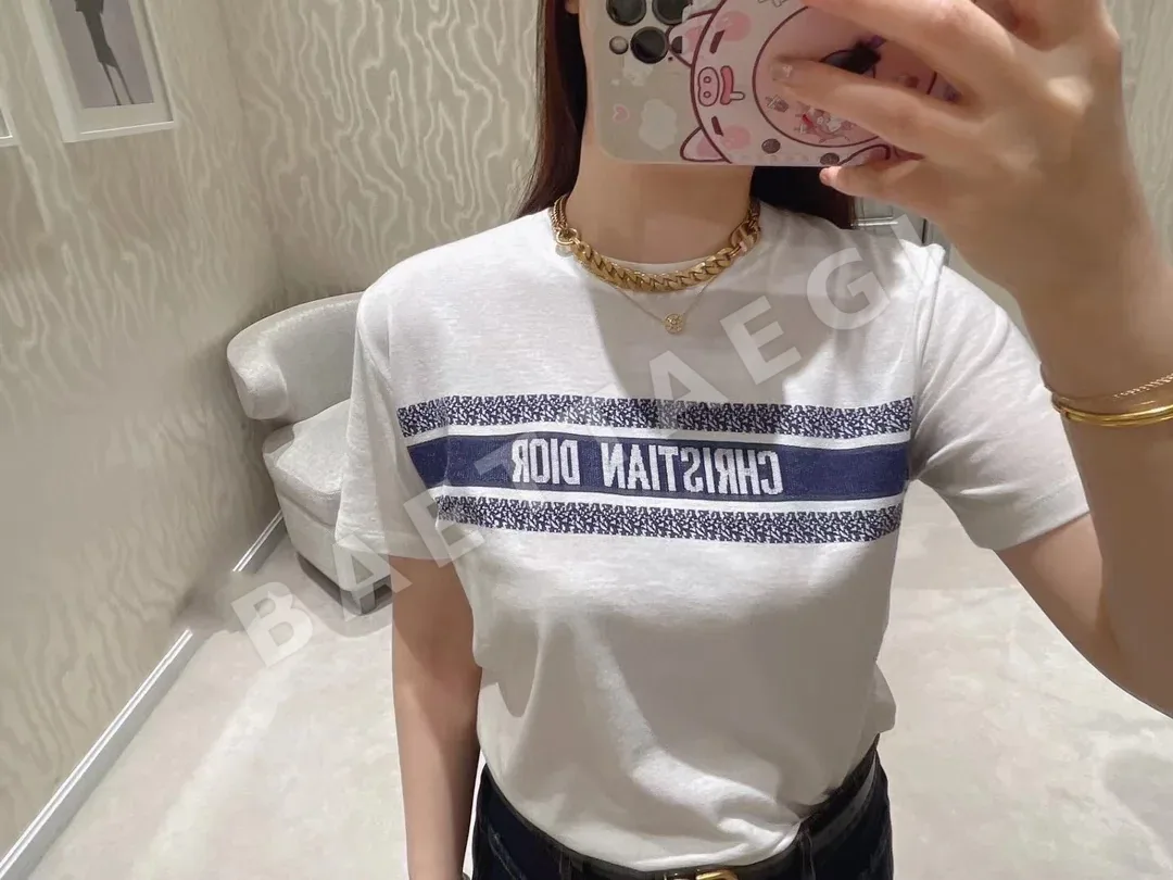 디올 CD 체인 레터 목걸이 상세 이미지 3