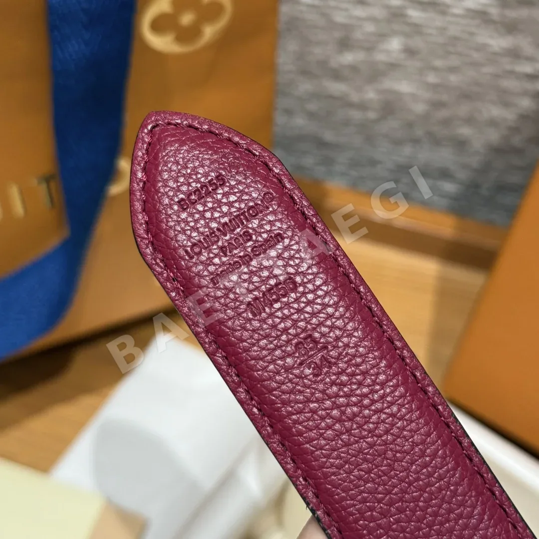 루이비통 플라워그램 라운드 30mm 리버시블 벨트 상세 이미지 9