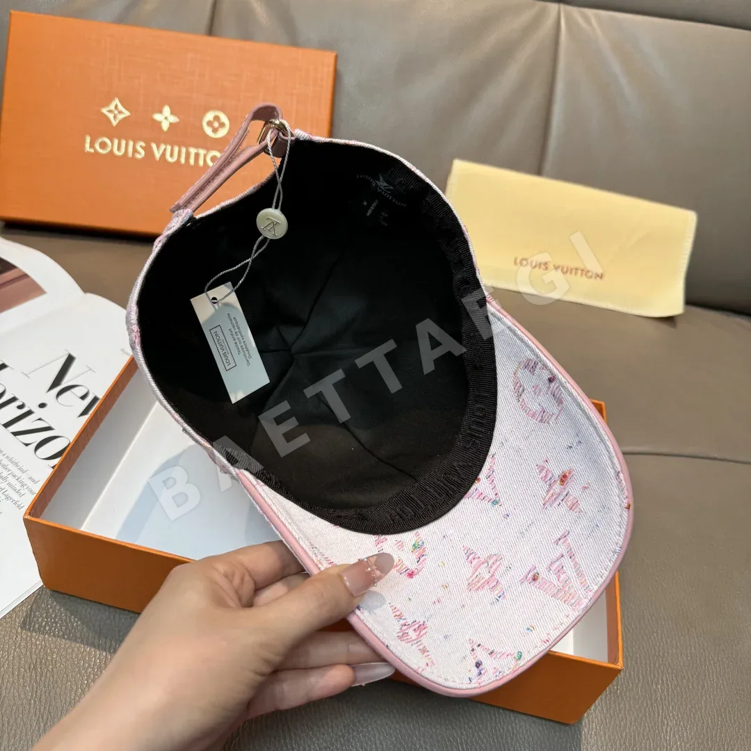 루이비통 자카드 로고 베이스볼 캡 상세 이미지 6
