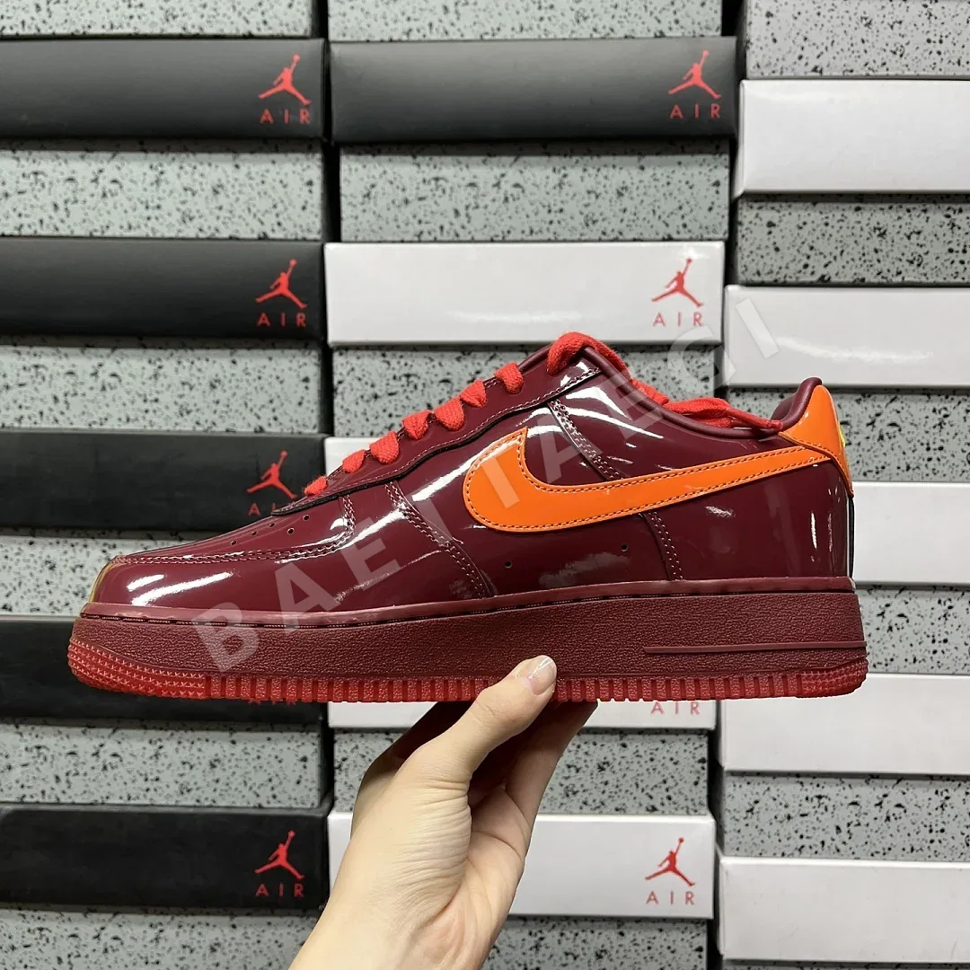 나이키 [GX] 에어 포스 1 로우 IO4489-601 202029 Nike Air Force 1 Low Patent Leather Dark 상세 이미지 7