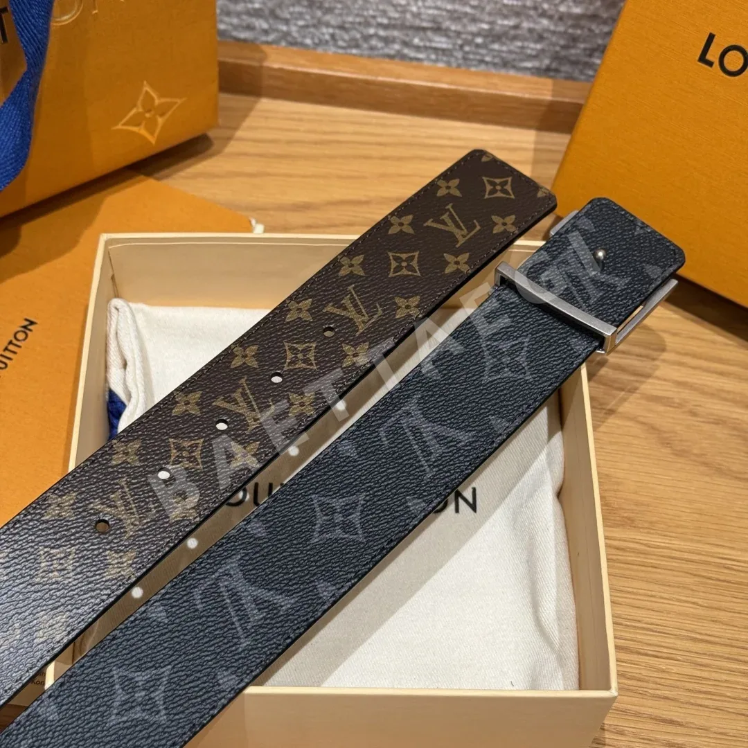 루이비통 LV 이니셜 펄 40mm 리버시블 벨트 상세 이미지 5